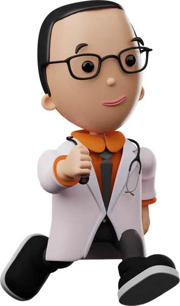 Dr. Cemoas explicando hábitos saudáveis