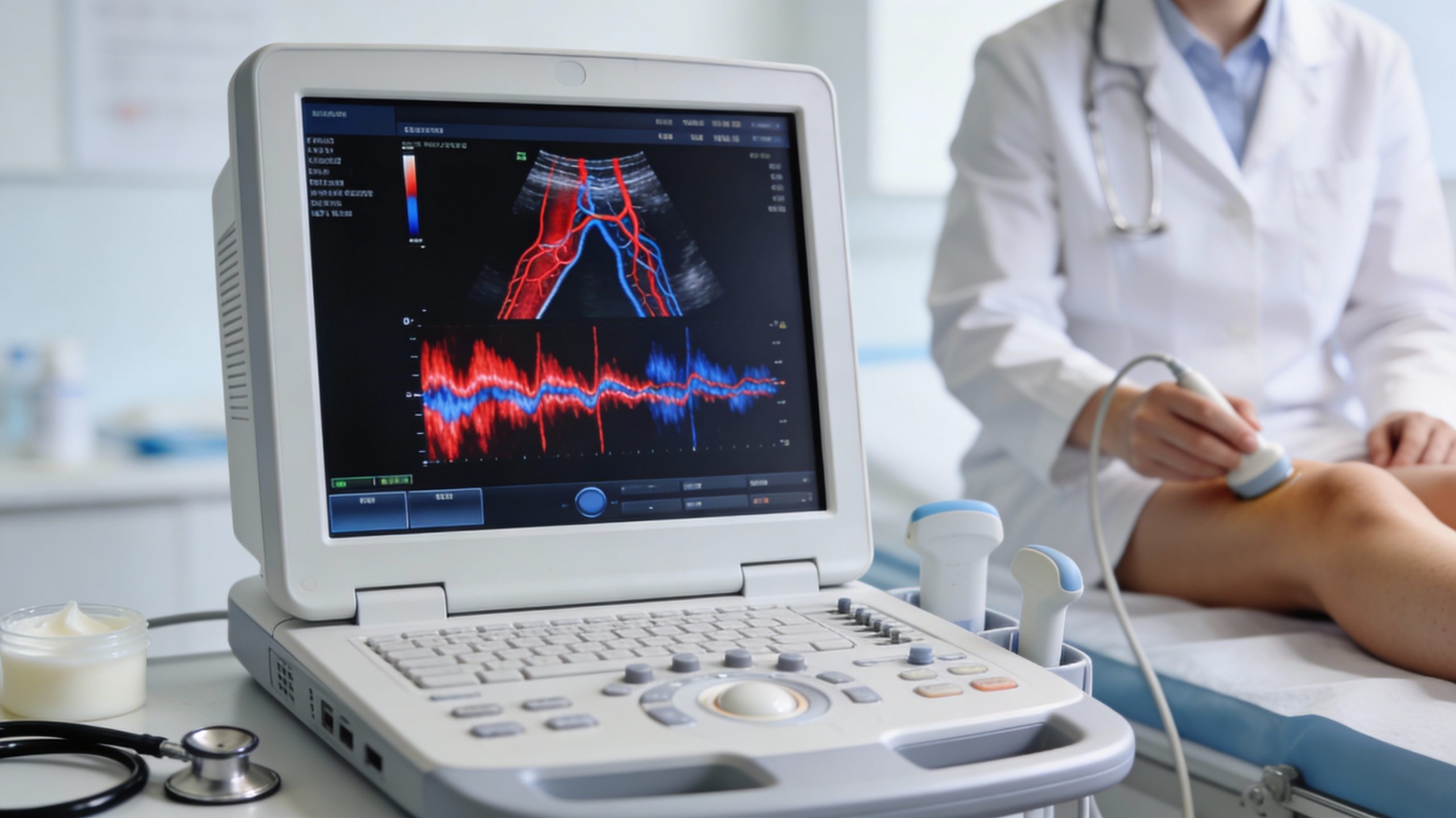 Exame Doppler em Dourados MS na Clínica Acesso Saúde para avaliação da circulação sanguínea