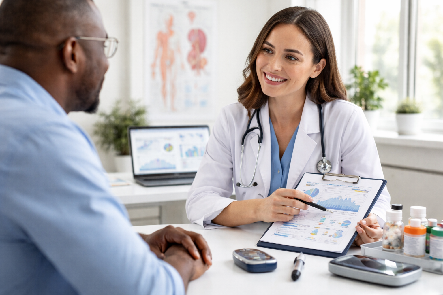 Consulta em endocrinologia para controle de diabetes e hormônios